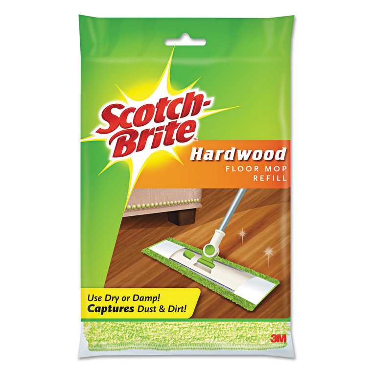 Hardwood Floor Mop Refill, Microfiber - MMMM005R