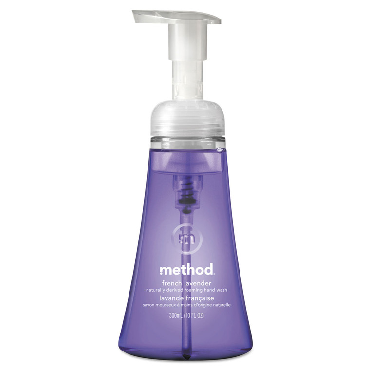 Foaming Hand Wash, French Lavender, 10 Oz Pump Bottle, 6/carton - MTH00363CT