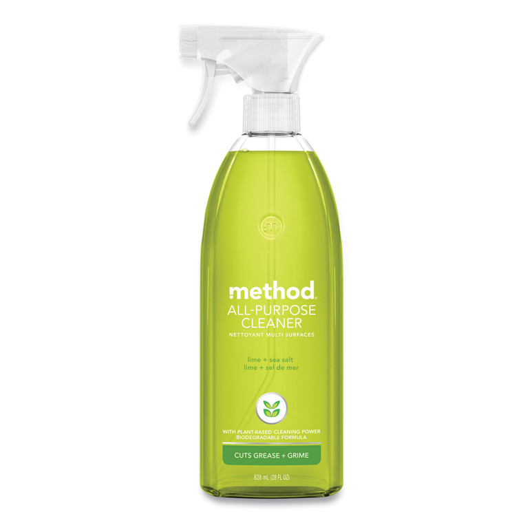 All Surface Cleaner, Lime And Sea Salt, 28 Oz Spray Bottle, 8/carton - MTH01239