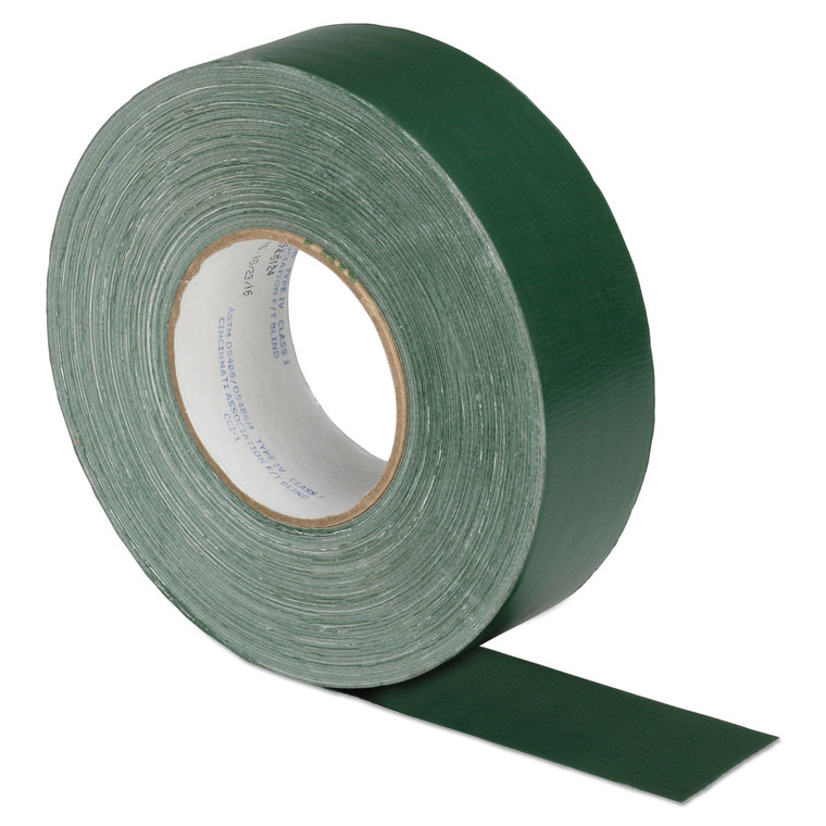 7510000745124 Skilcraft Waterproof Tape - "the Original'' 100 Mph Tape, 3" Core, 2" X 60 Yds, Dark Green - NSN0745124