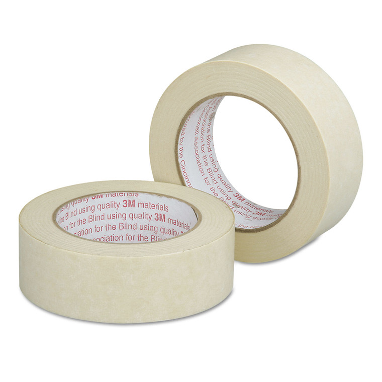 7510002666709 Skilcraft General Purpose Masking Tape, 3" Core, 1.5" X 60 Yds, Beige - NSN2666709