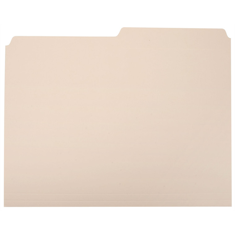 7530002815945 Skilcraft Manila File Folder, 1/2-Cut Tabs, Letter Size, 100/box - NSN2815945