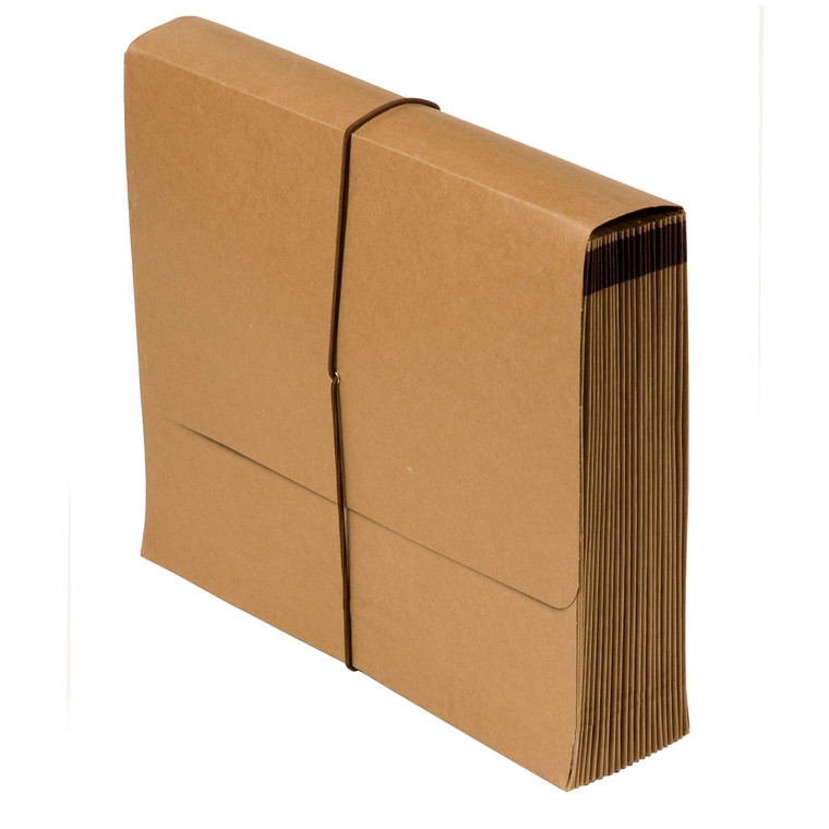 7520014376365 Skilcraft Expanding File A-Z, 15" Expansion, 21 Sections, 1/21-Cut Tab, Letter Size, Brown - NSN4376365