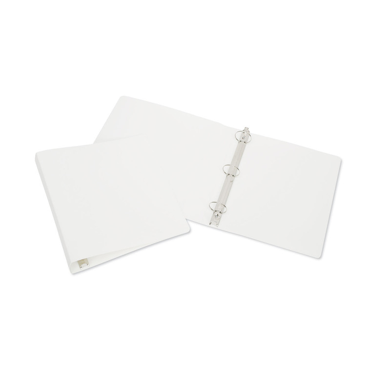 7510014841744 Skilcraft 3-Ring Flexible Binder, 1.5" Capacity, 11 X 8.5, White - NSN4841744
