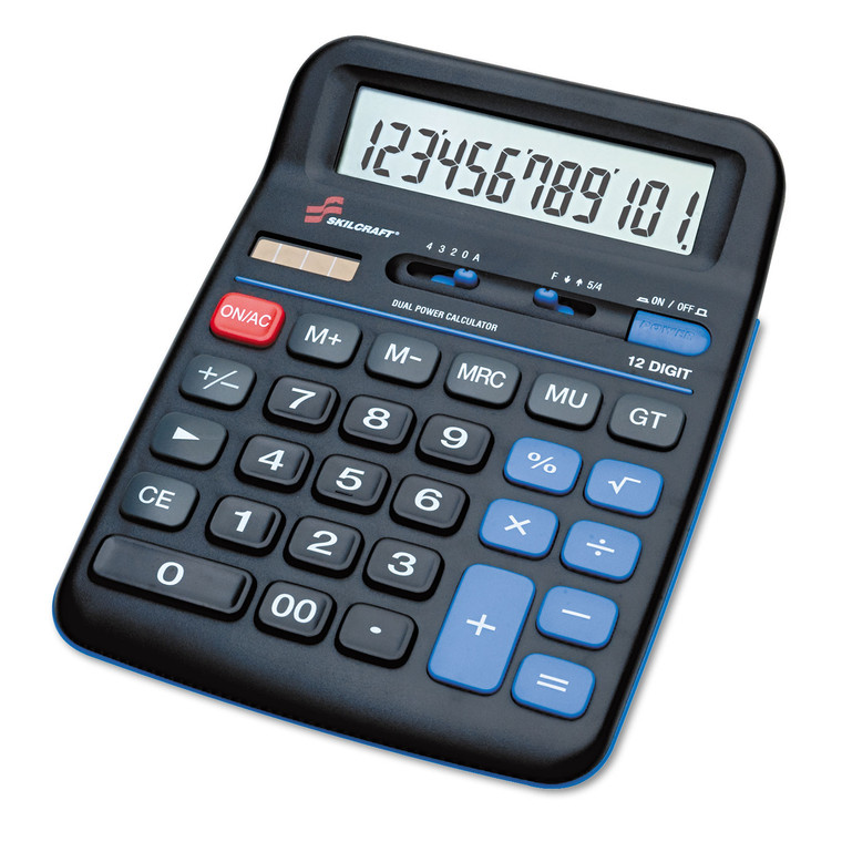 7420014844560, Desktop Calculator, 12-Digit Digital - NSN4844560