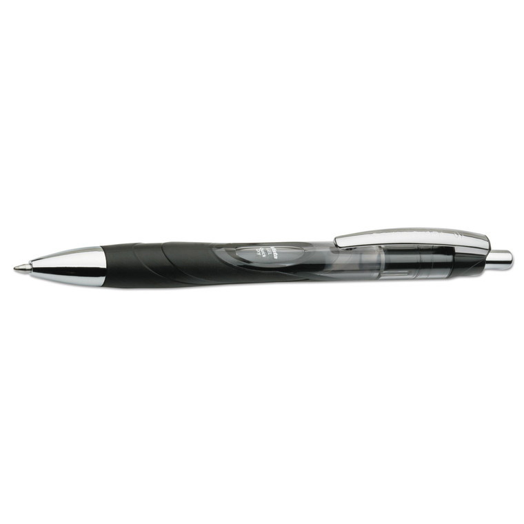 7520015068500 Skilcraft Vista Gel Pen, Retractable, Medium 0.7 Mm, Black Ink, Smoke Barrel, Dozen - NSN5068500
