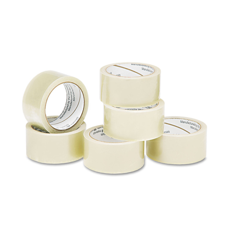 7510015796871 Skilcraft Economy Package Sealing Tape, 3" Core, 2" X 55 Yds, Clear, 6/pack - NSN5796871