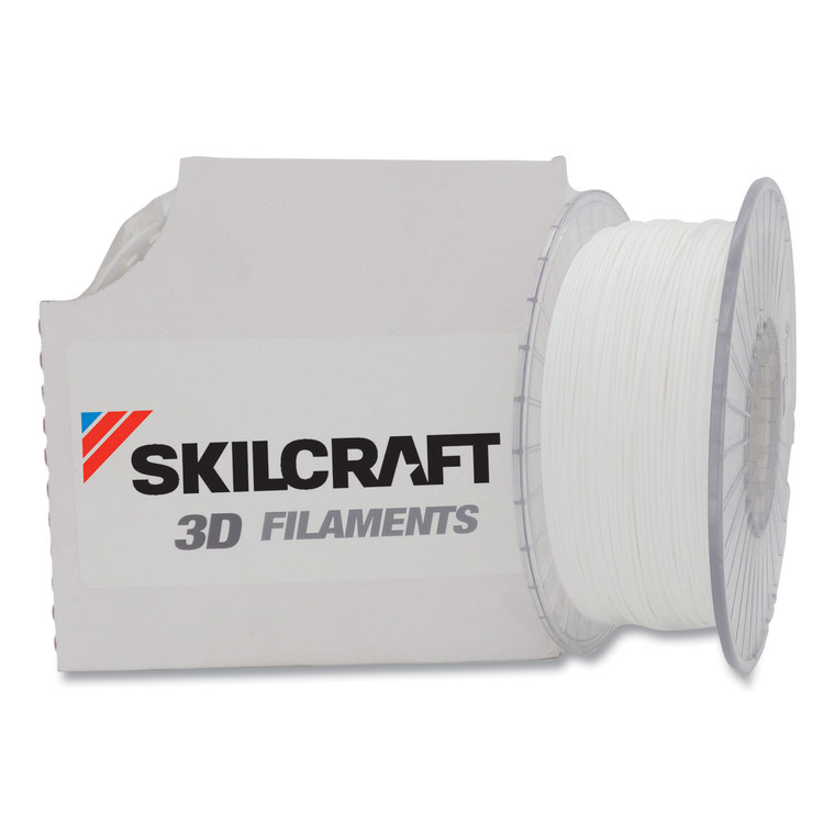 7045016858919 Skilcraft 3d Printer Acrylonitrile Butadiene Styrene Filament, 1.75 Mm, Natural - NSN6858919
