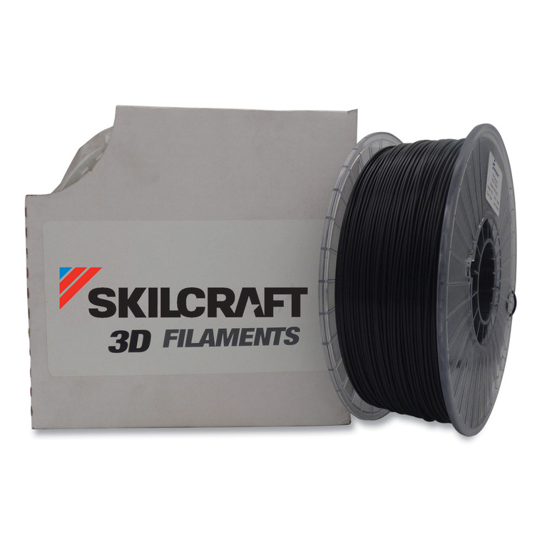 7045016858922 Skilcraft 3d Printer Polylactic Acid Filament, 1.75 Mm, Black - NSN6858922