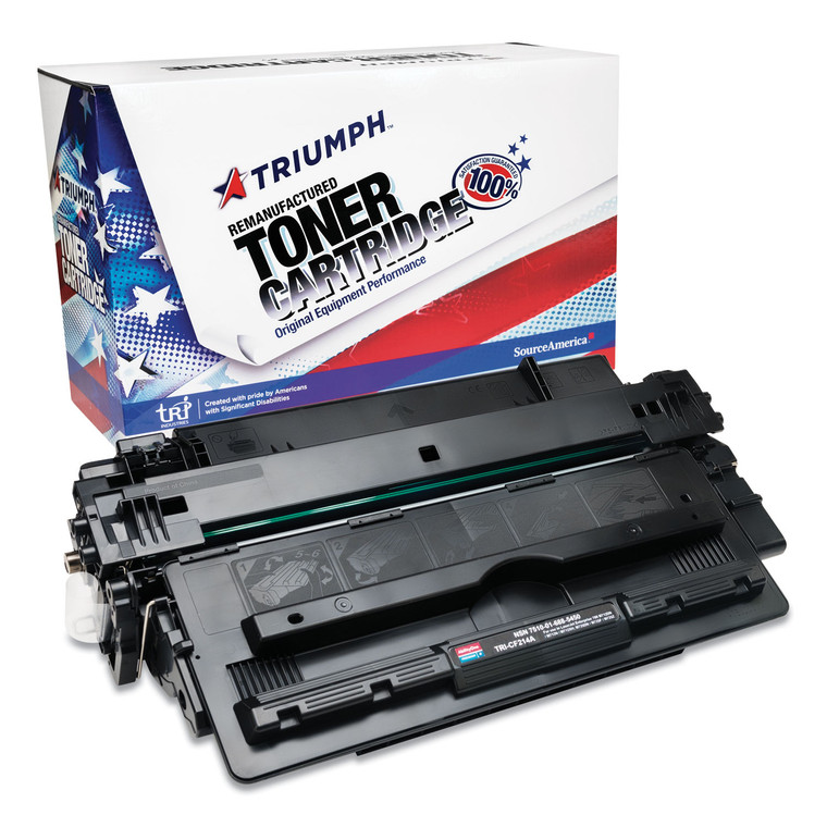 7510016885450 Remanufactured Cf214a (14a) Toner, 10,000 Page-Yield, Black - NSN6885450
