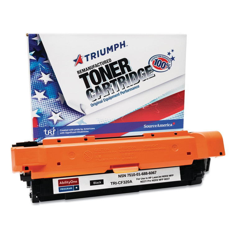 7510016886067 Remanufactured Cf320a (652a) Toner, 11,500 Page-Yield, Black - NSN6886067