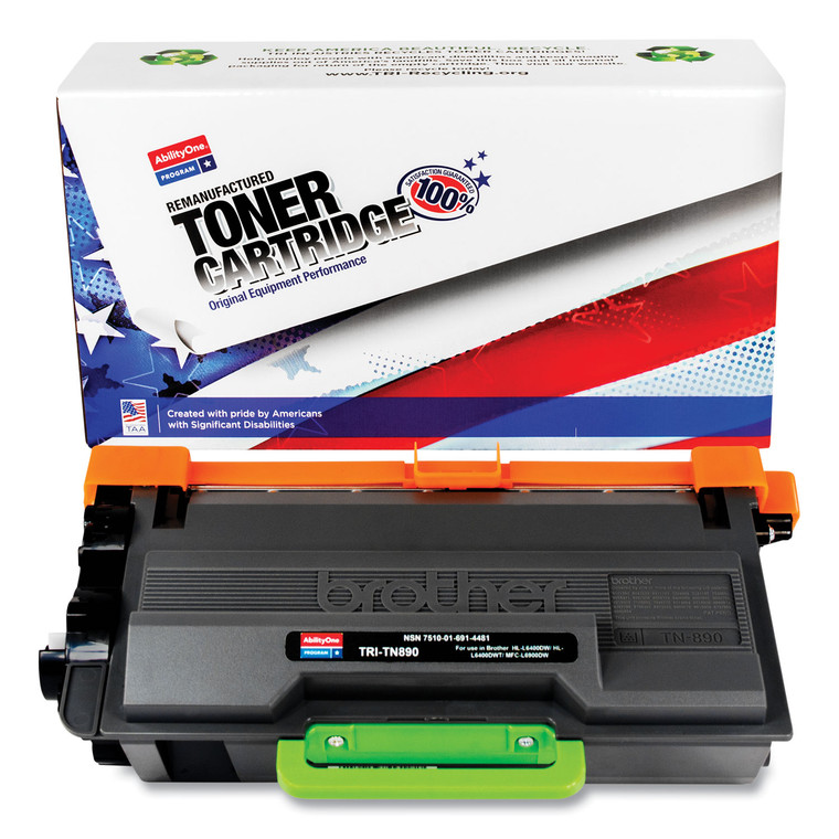 7510016914481 Remanufactured Tn890 Ultra High-Yield Toner, 20,000 Page-Yield, Black - NSN6914481