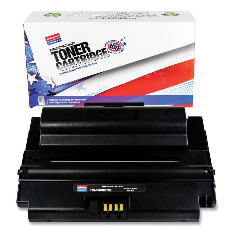 7510016915767 Remanufactured 108r00795 High-Yield Toner, 10,000 Page-Yield, Black - NSN6915767