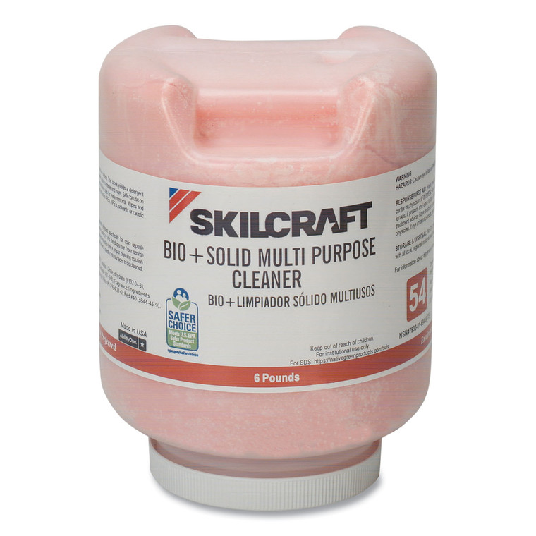 7930016949775, Skilcraft Bio+ Multipurpose Cleaner, 6 Lb Bottle, 2/carton - NSN6949775