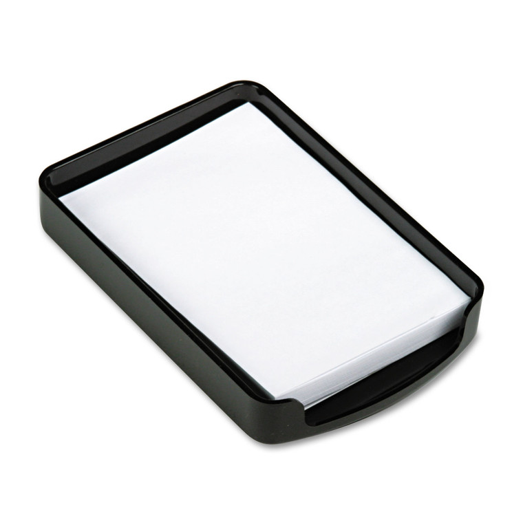 2200 Series Memo Holder, Plastic, 4w X 6d, Black - OIC22362