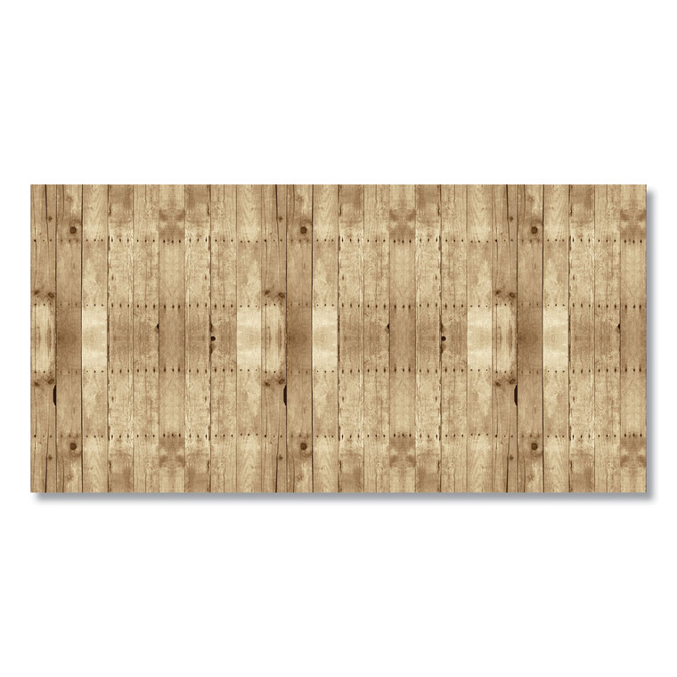 Bordette Designs, 48" X 50 Ft Roll, Weathered Wood, Brown/white - PAC0056515