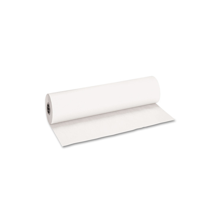 Decorol Flame Retardant Art Rolls, 40lb, 36" X 1000ft, Frost White - PAC101208