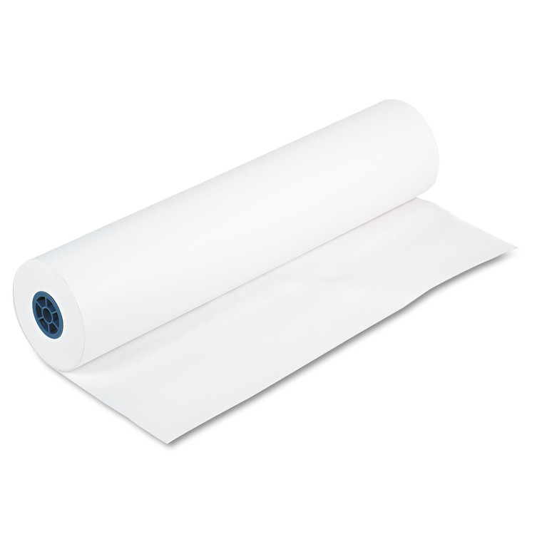 Kraft Paper Roll, 40lb, 36" X 1000ft, White - PAC5636