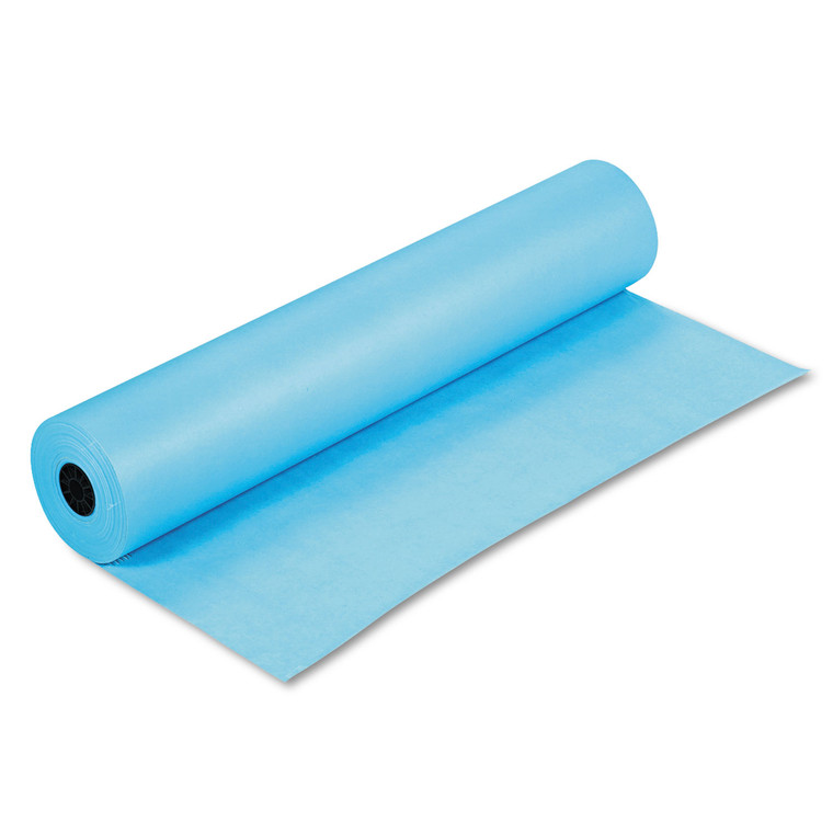 Rainbow Duo-Finish Colored Kraft Paper, 35lb, 36" X 1000ft, Sky Blue - PAC63150