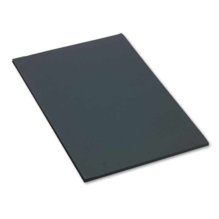 Construction Paper, 58lb, 24 X 36, Black, 50/pack - PAC6323
