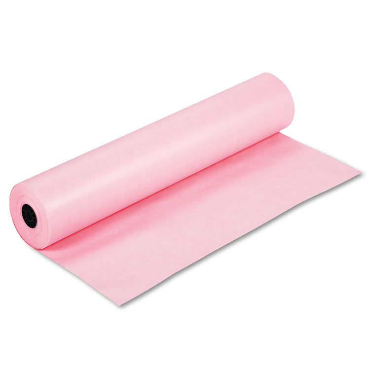 Rainbow Duo-Finish Colored Kraft Paper, 35lb, 36" X 1000ft, Pink - PAC63260