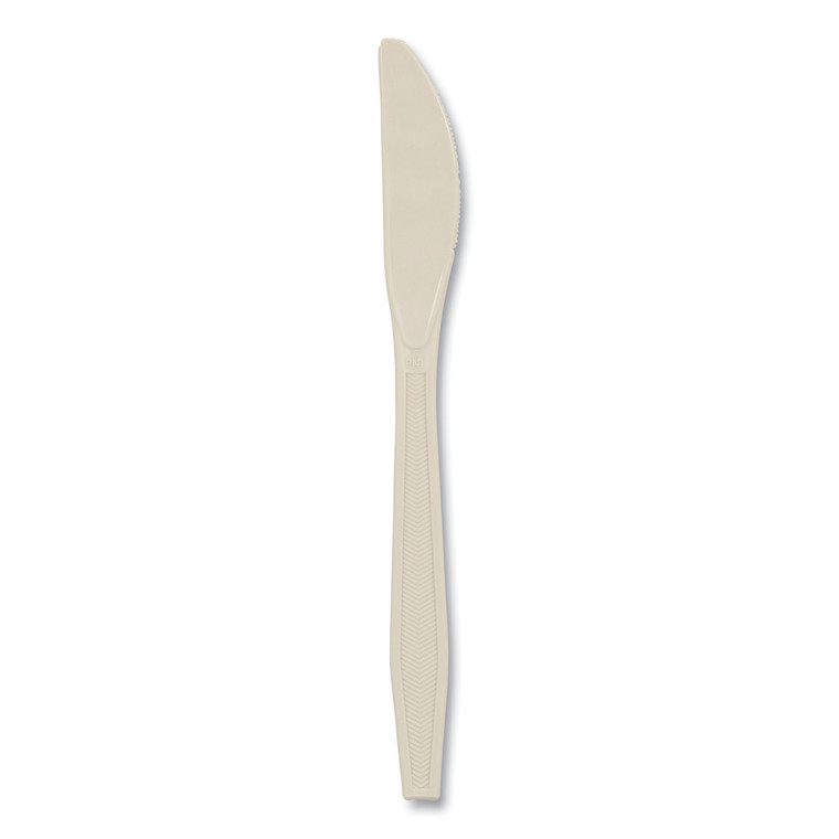 Earthchoice Psm Cutlery, Heavyweight, Knife, 7.5", Tan, 1,000/carton - PCTYPSMKTEC