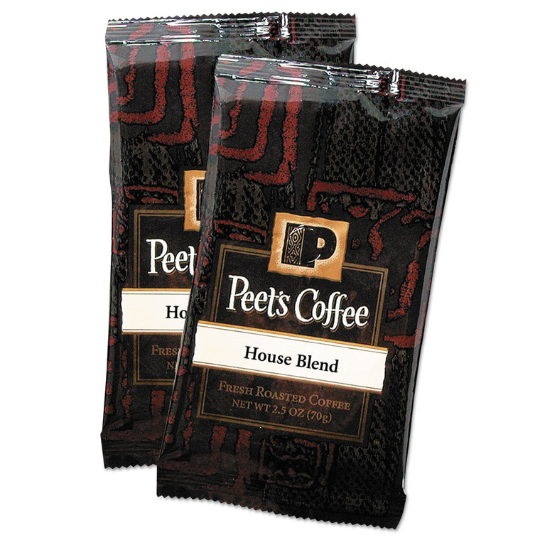 Coffee Portion Packs, House Blend, 2.5 Oz Frack Pack, 18/box - PEE504915