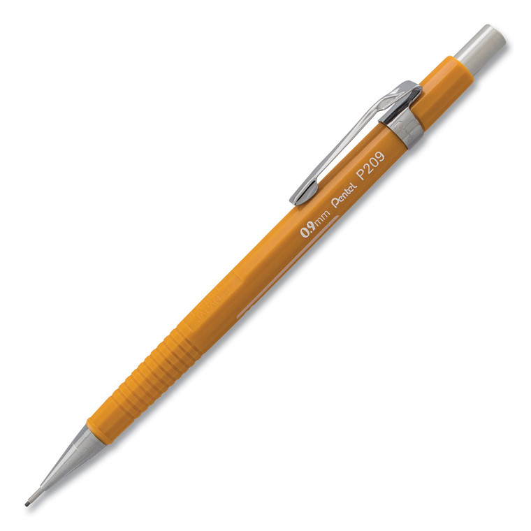 Sharp Mechanical Pencil, 0.9 Mm, Hb (#2.5), Black Lead, Yellow Barrel - PENP209G