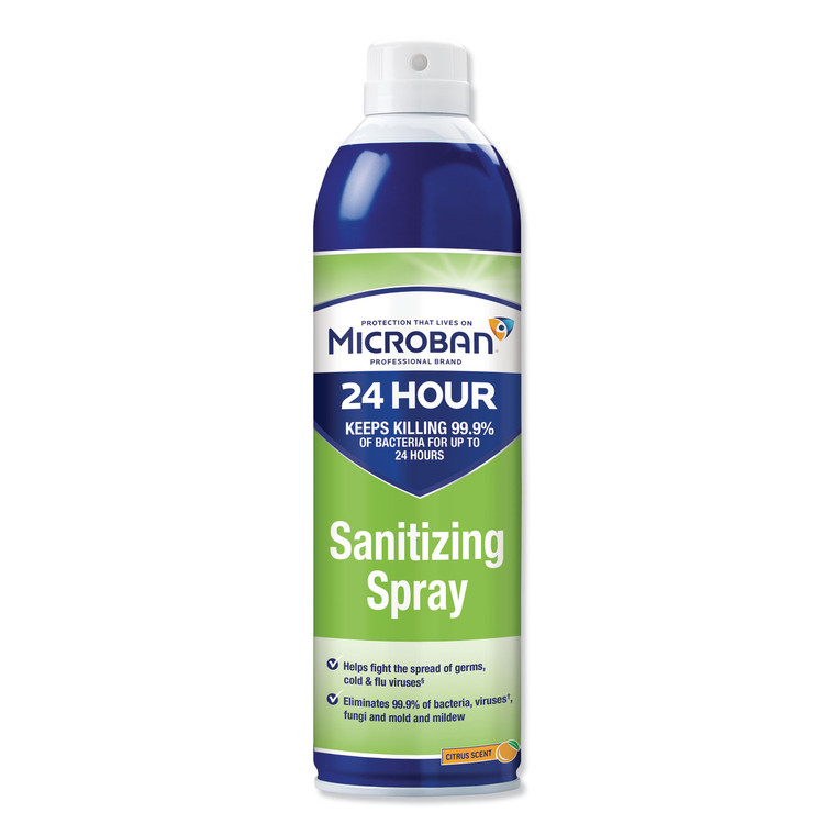 24-Hour Disinfectant Sanitizing Spray, Citrus, 15 Oz Aerosol Spray - PGC30130EA