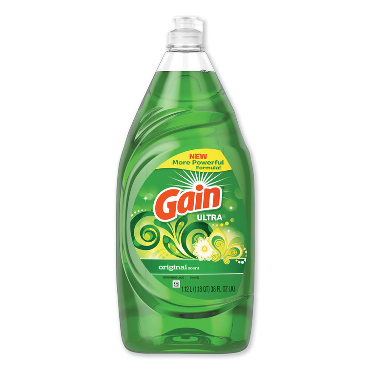 Dishwashing Liquid, Gain Original, 38 Oz Bottle, 8/carton - PGC74346