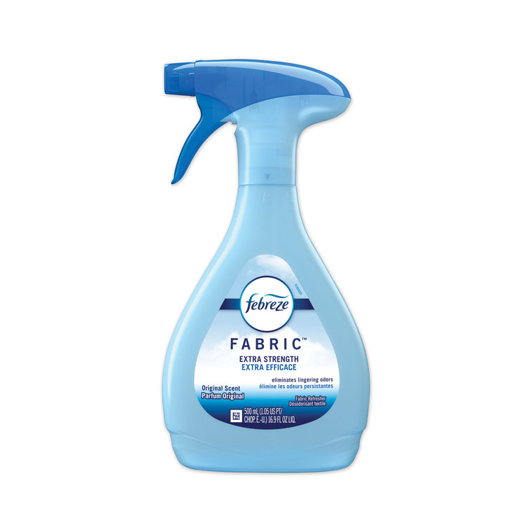 Fabric Refresher/odor Eliminator, Extra Strength, Original, 16.9 Oz Spray Bottle, 8/carton - PGC84220