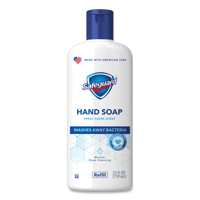 Liquid Hand Soap, Fresh Clean Scent, 25 Oz Bottle - PGC87850EA