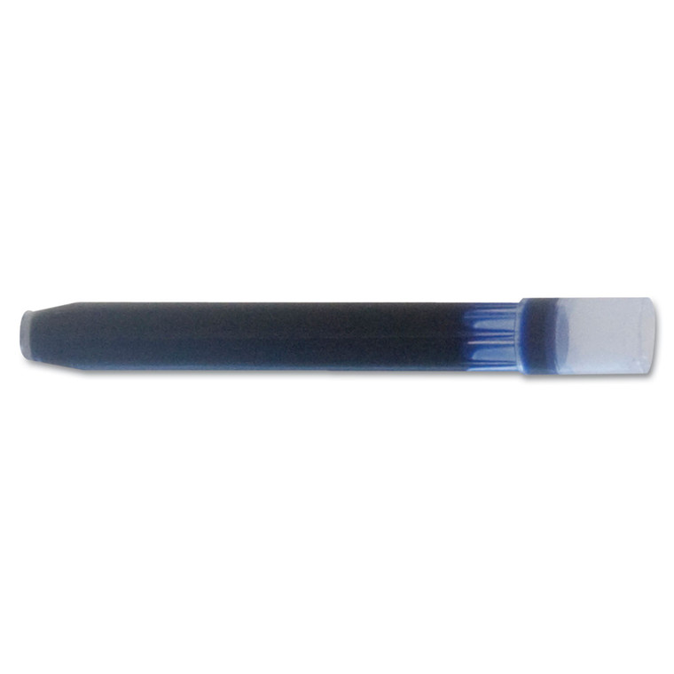 Plumix Fountain Pen Refill Cartridge, Black Ink, 12/box - PIL69100