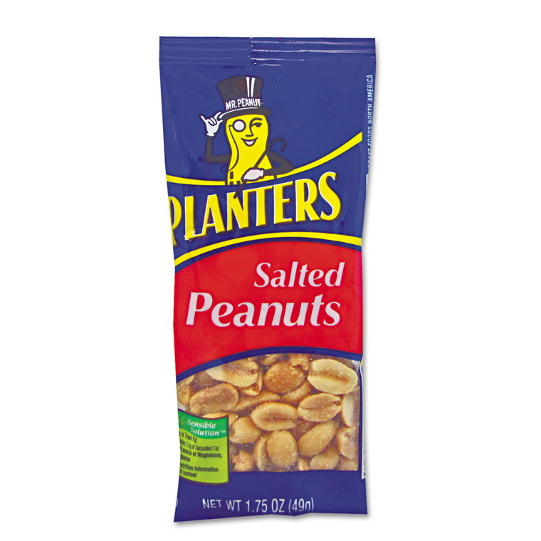 Salted Peanuts, 1.75 Oz, 12/box - PTN07708