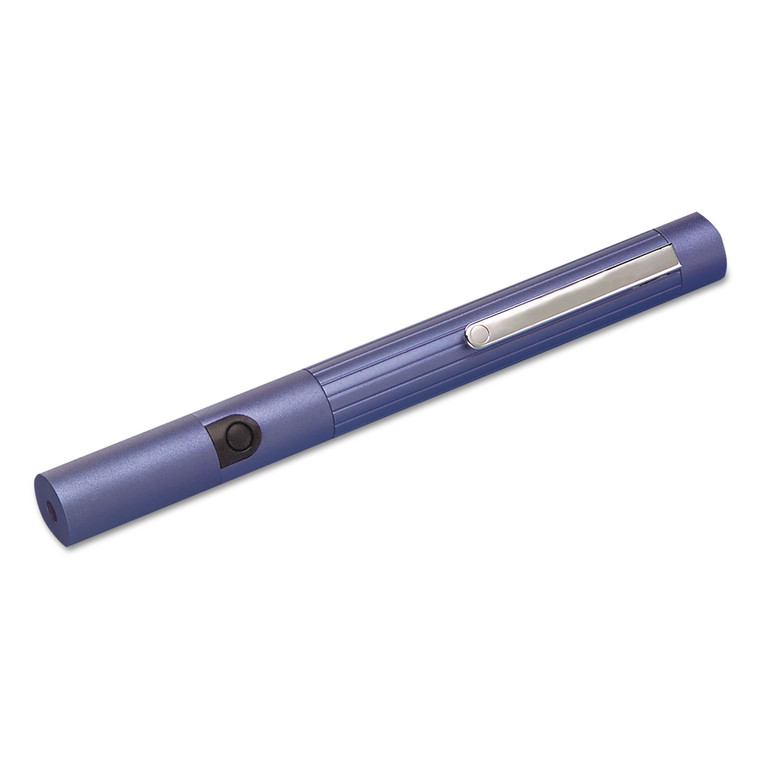 General Purpose Laser Pointer, Class 3a, Projects 1,148 Ft, Metallic Blue - QRTMP1650Q