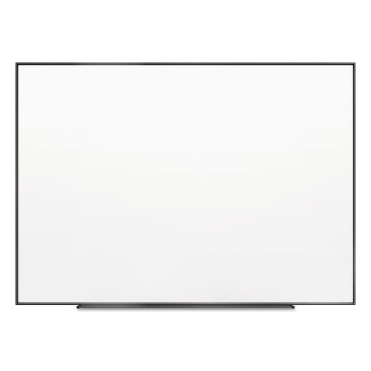 Fusion Nano-Clean Magnetic Whiteboard, 96 X 48, Black Frame - QRTNA9648FB