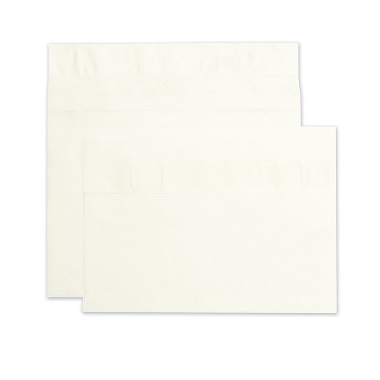 Open Side Expansion Mailers, Dupont Tyvek, #15, Squar Flap, Redi-Strip Closure, 10 X 15, White, 100/carton - QUAR4450