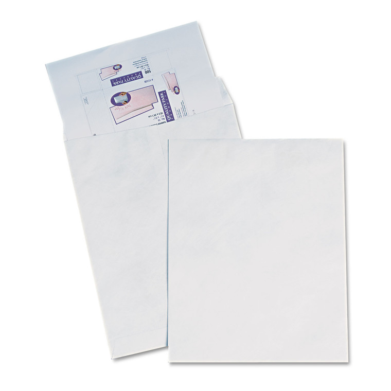 Catalog Mailers Made Of Dupont Tyvek, Square Flap, Redi-Strip Closure, 15 X 20, White, 25/box - QUAR5110