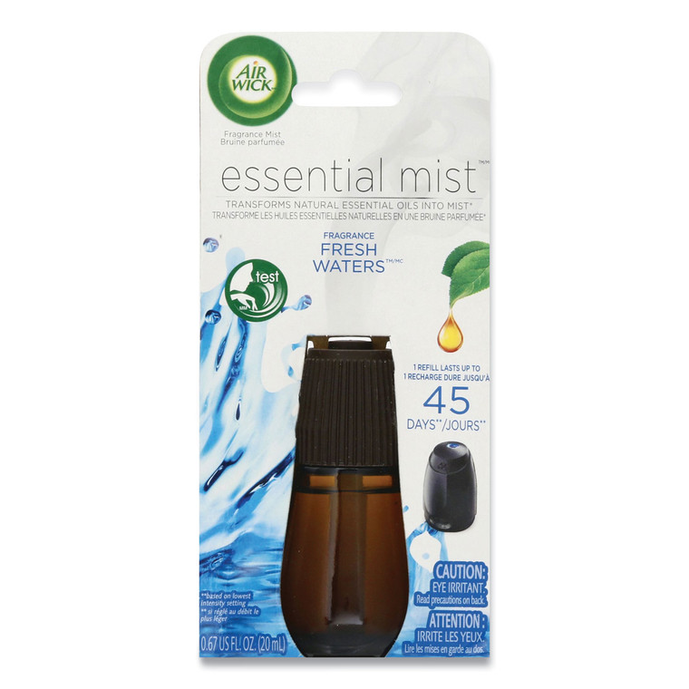 Essential Mist Refill, Fresh Water Breeze, 0.67 Oz Bottle, 6/carton - RAC98554
