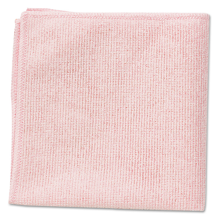 Microfiber Cleaning Cloths, 16 X 16, Pink, 24/pack - RCP1820581