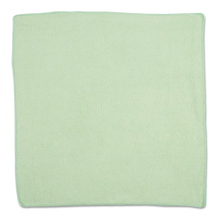 Microfiber Cleaning Cloths, 16 X 16, Green, 24/pack - RCP1820582