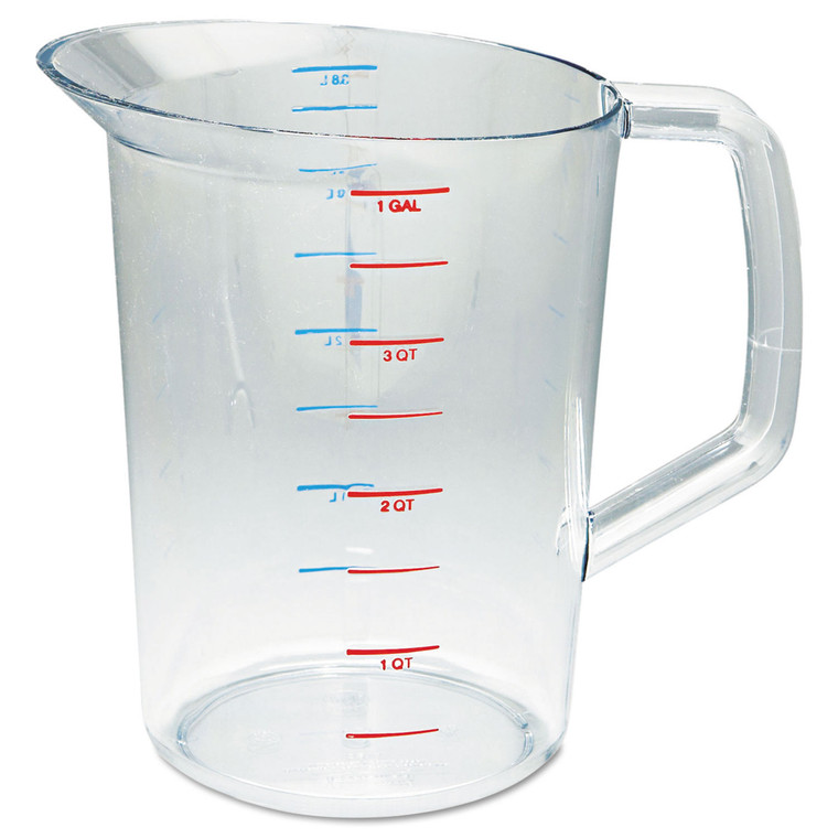 Bouncer Measuring Cup, 4 Qt, Clear - RCP3218CLE