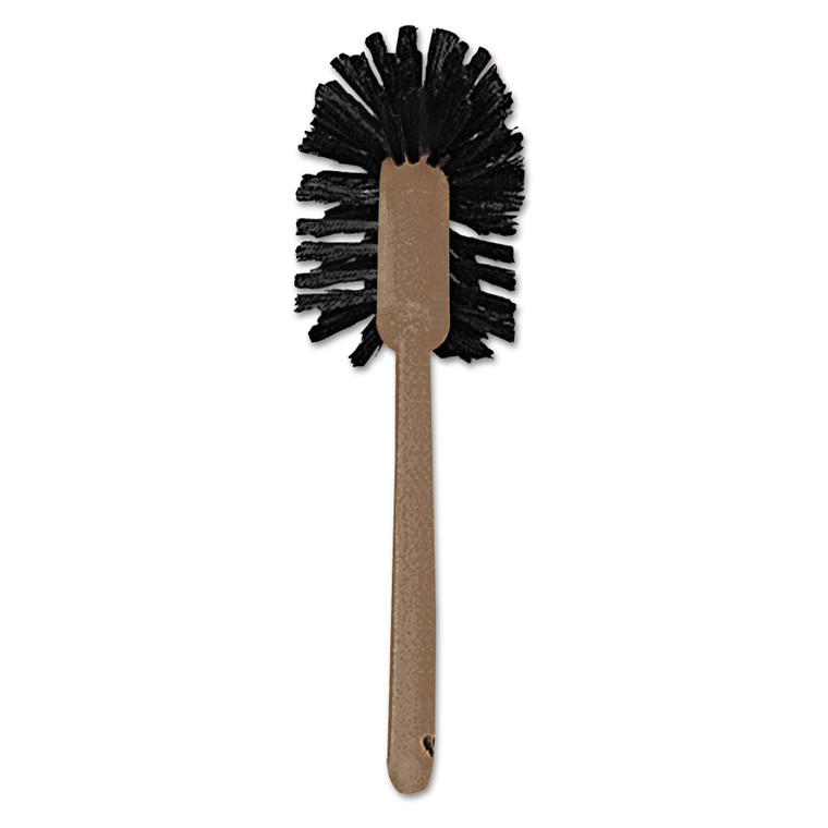 Commercial-Grade Toilet Bowl Brush, 17" Handle, Brown - RCP6320