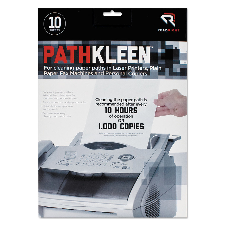 Pathkleen Sheets, 8 1/2 X 11, 10/pack - REARR1237