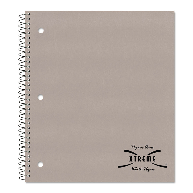 1-Subject Wirebound Notebook, 3-Hole Punched, Medium/college Rule, Randomly Assorted Front Covers, 11 X 8.88, 80 Sheets - RED33709