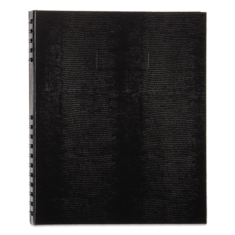 Notepro Notebook, 1 Subject, Medium/college Rule, Black Cover, 11 X 8.5, 100 Sheets - REDA10200BLK