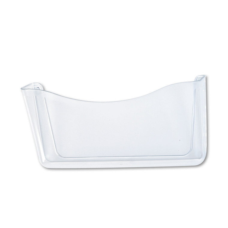 Unbreakable Single Pocket Wall File, Letter, Clear - RUB65972ROS