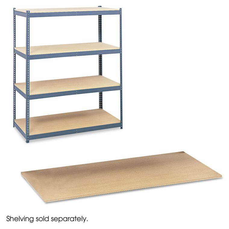 Particleboard Shelves For Steel Pack Archival Shelving, 69w X 33d X 84w, Box Of 4 - SAF5261