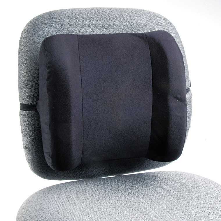 Remedease High Profile Backrest, 12.75 X 4 X 13, Black - SAF71491