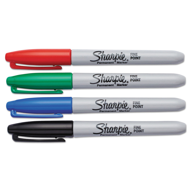 Fine Tip Permanent Marker Value Pack, Fine Bullet Tip, Assorted Colors, 36/pack - SAN1921559